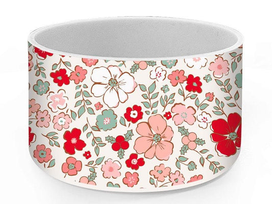 Floral Tumbler Boot | Flower silicone boot, fits 20 oz 30 oz 40 oz water bottle and tumblers