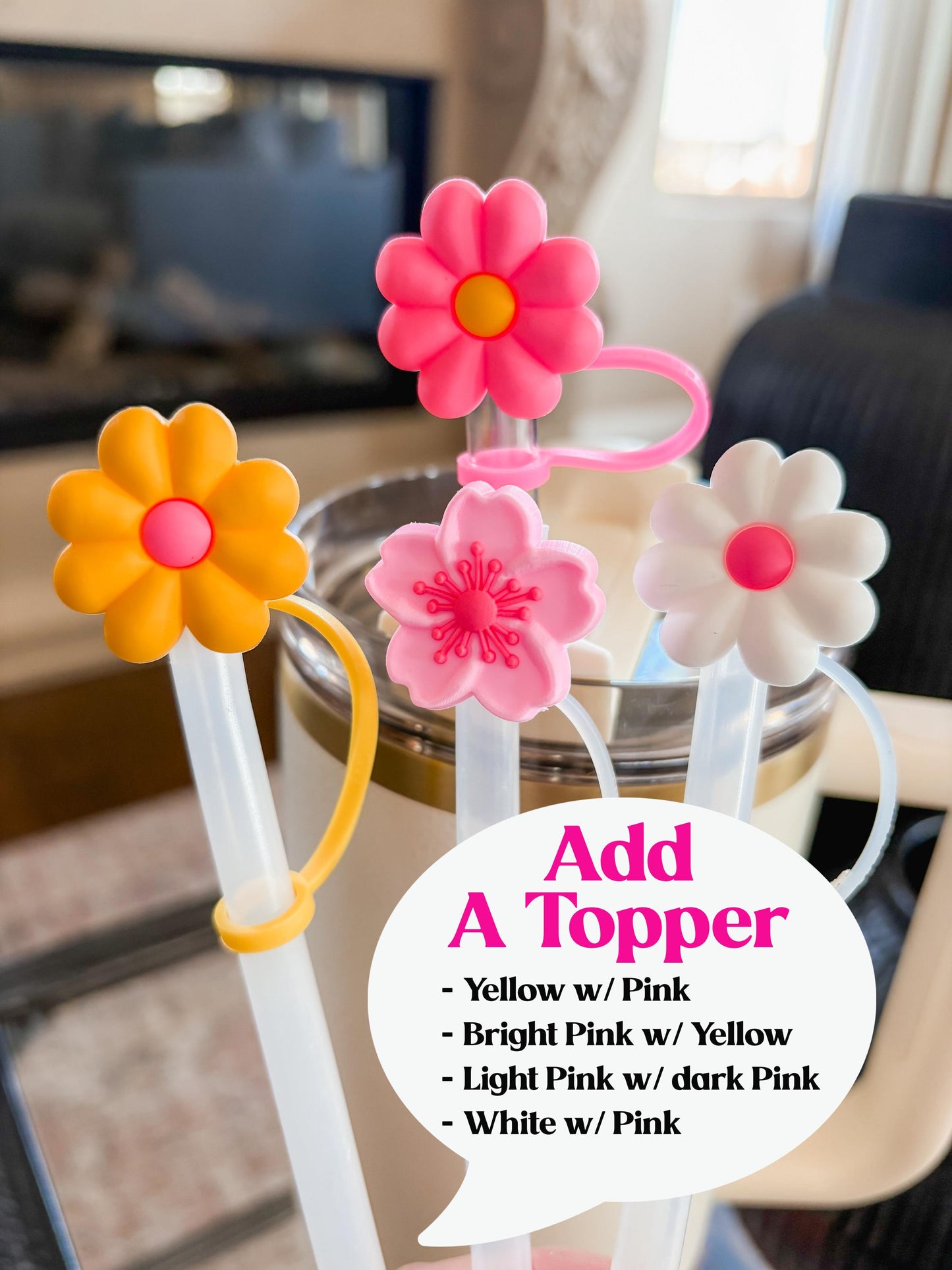 Pink Toile Floral Tumbler Boot | Flower silicone boot, fits 20 oz 30 oz 40 oz water bottle and tumblers
