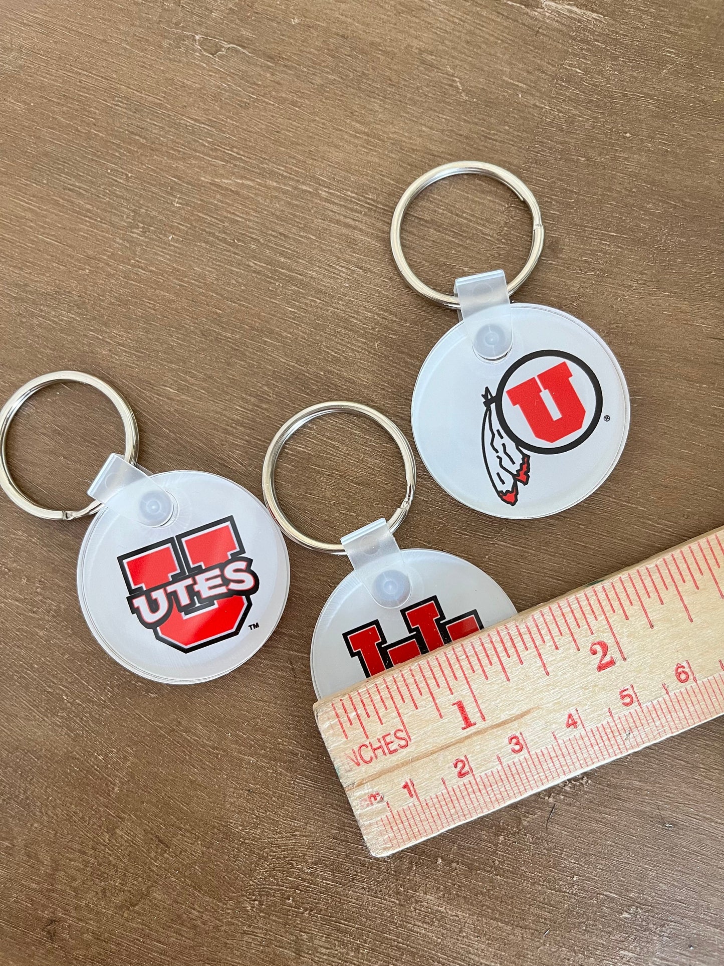 University of Utah Acrylic Keychain – Official Utes Bag Tag
