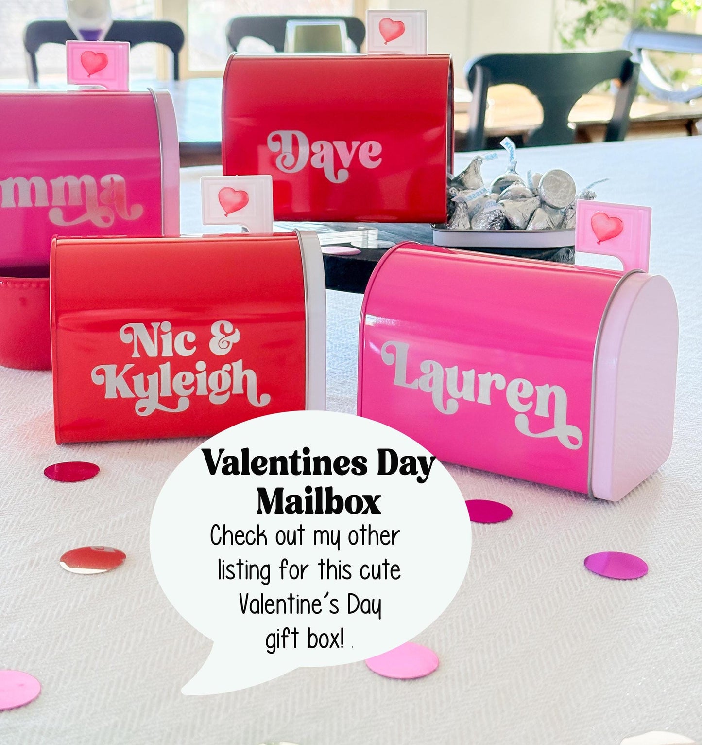 Personalized Valentine Popcorn Stickers – Kids Classroom Labels, Poppin’ Valentines