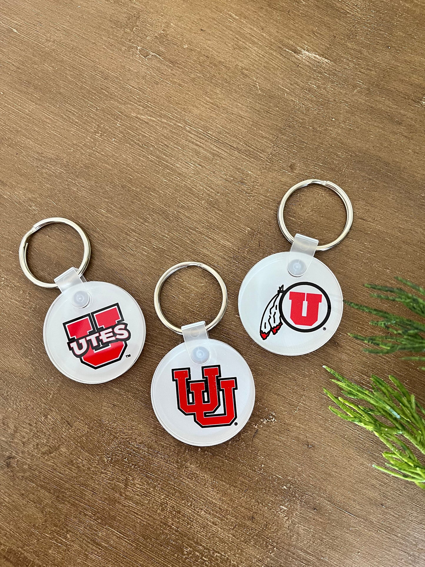 University of Utah Acrylic Keychain – Official Utes Bag Tag