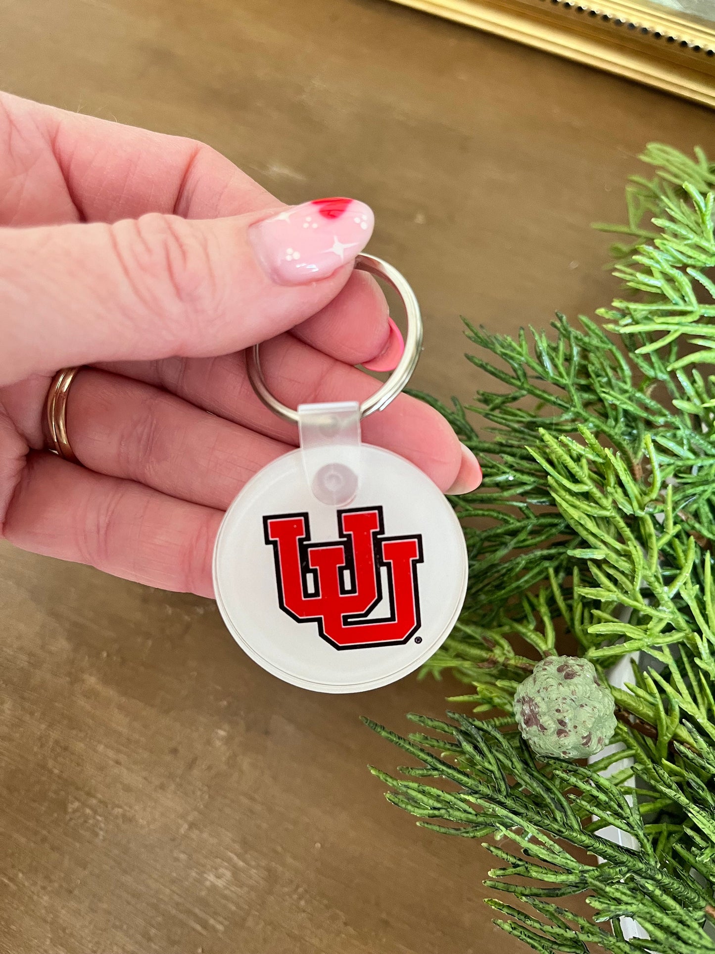 University of Utah Acrylic Keychain – Official Utes Bag Tag