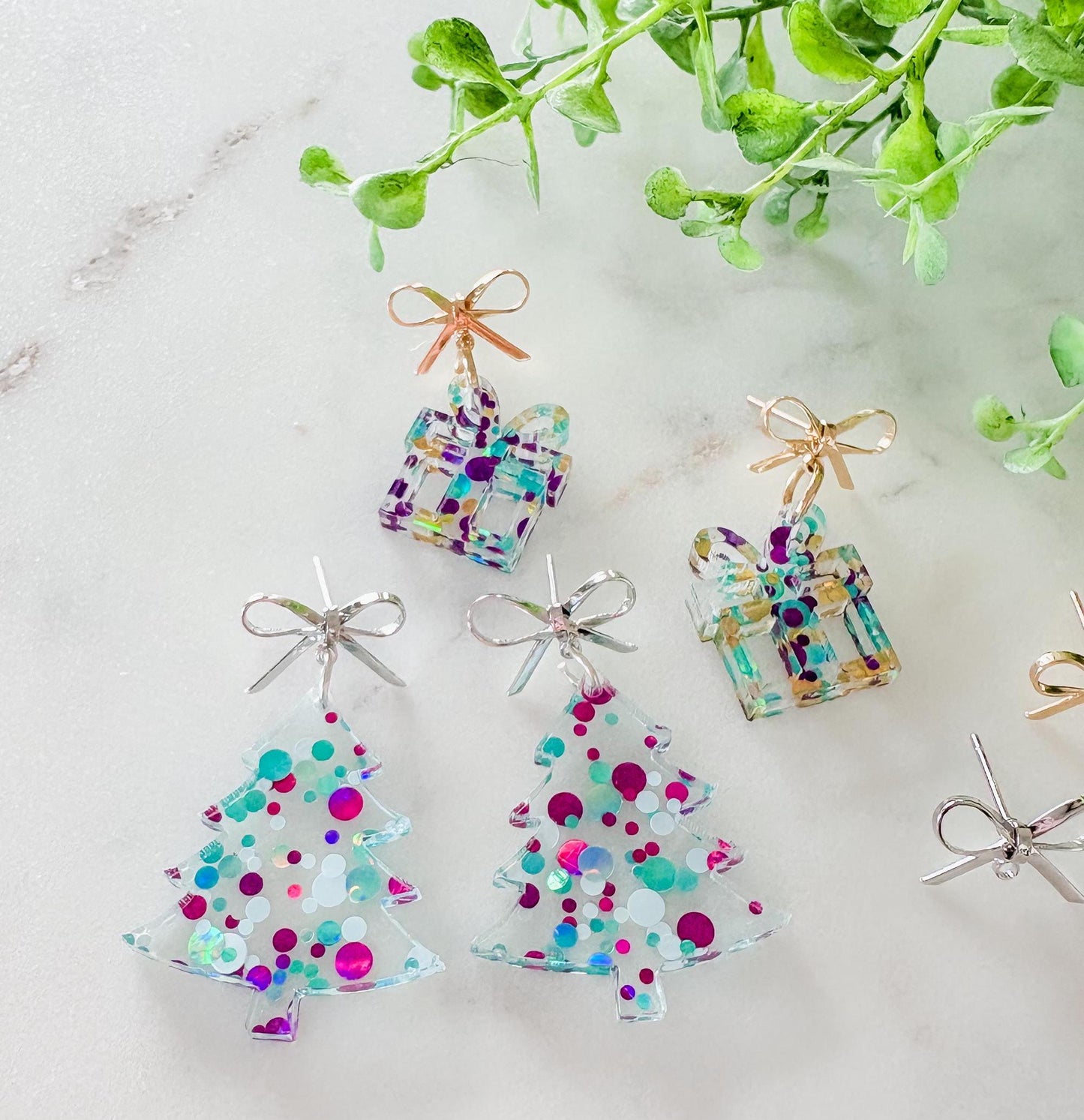 Real Gold Plated Bowknot Earring Studs – Jewelry Making Supplies & DIY Craft Materials