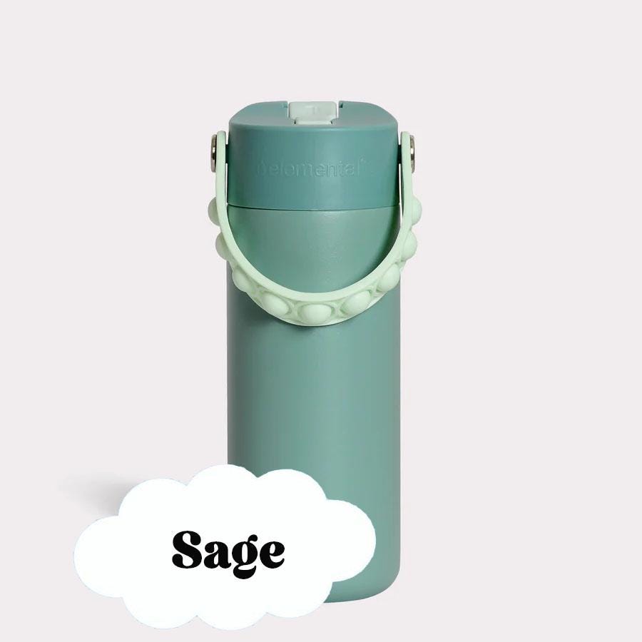Personalized Water Bottle with Straw for Kids – Engraved Stainless Steel Tumbler