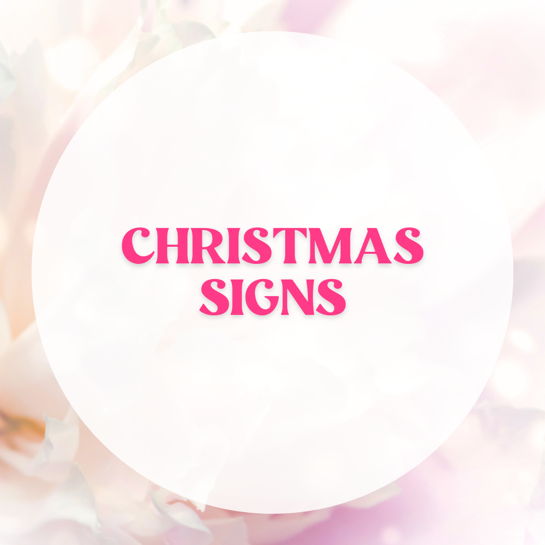 Christmas Signs