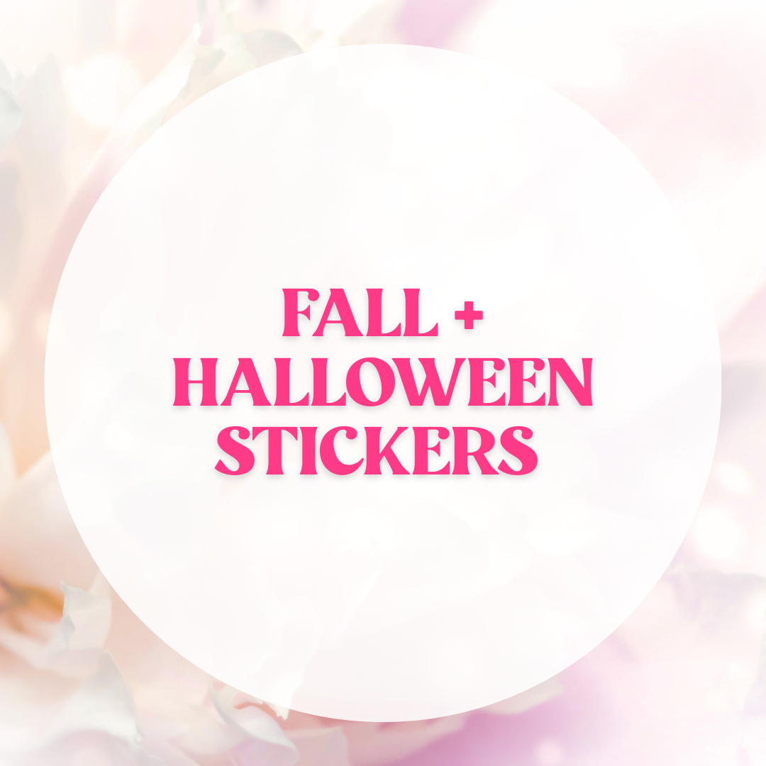 Fall + Halloween Stickers