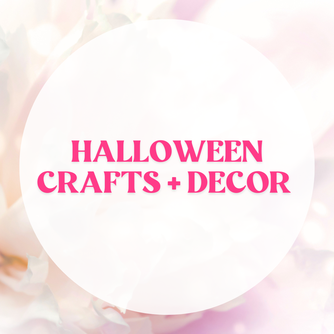 Halloween Crafts + Decor