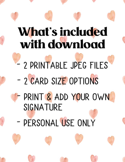 (Digital Download) Printable Valentine Card – “Have a Poppin’ Valentine’s Day” Classroom Gift for Kids