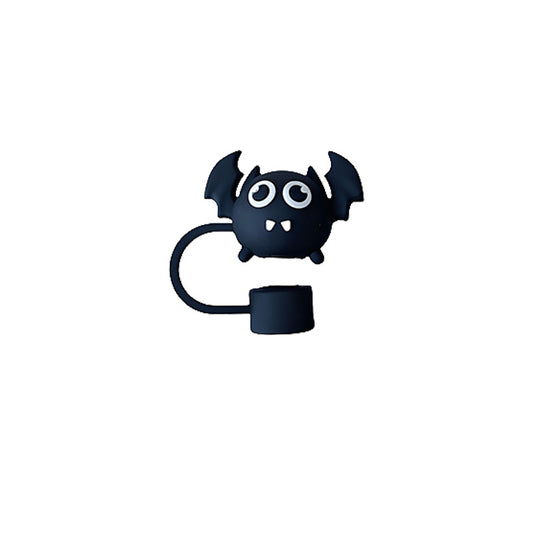 Halloween Straw Toppers - Cute Bat, Pumpkin, Jack-o-Lantern and Ghost