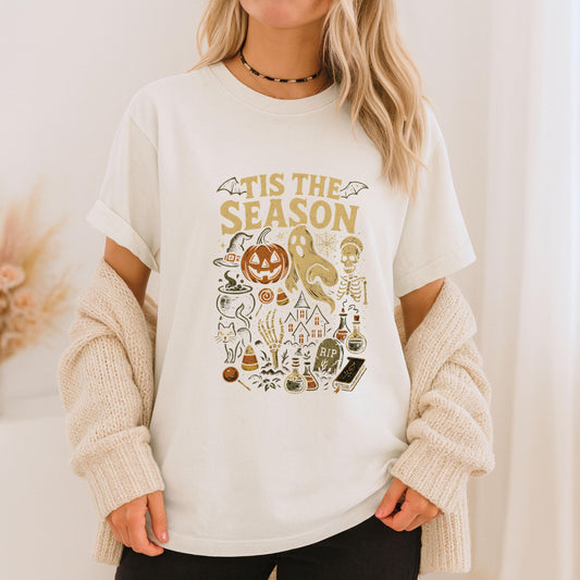 Oversized Vintage Halloween T-Shirt – Comfort Colors or Bella Canvas