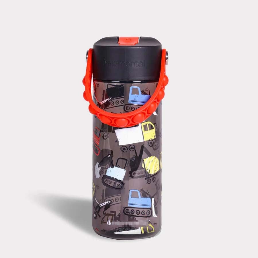 Personalized Kids Water Bottle with Straw – Leakproof Custom Tritan Toddler Cup