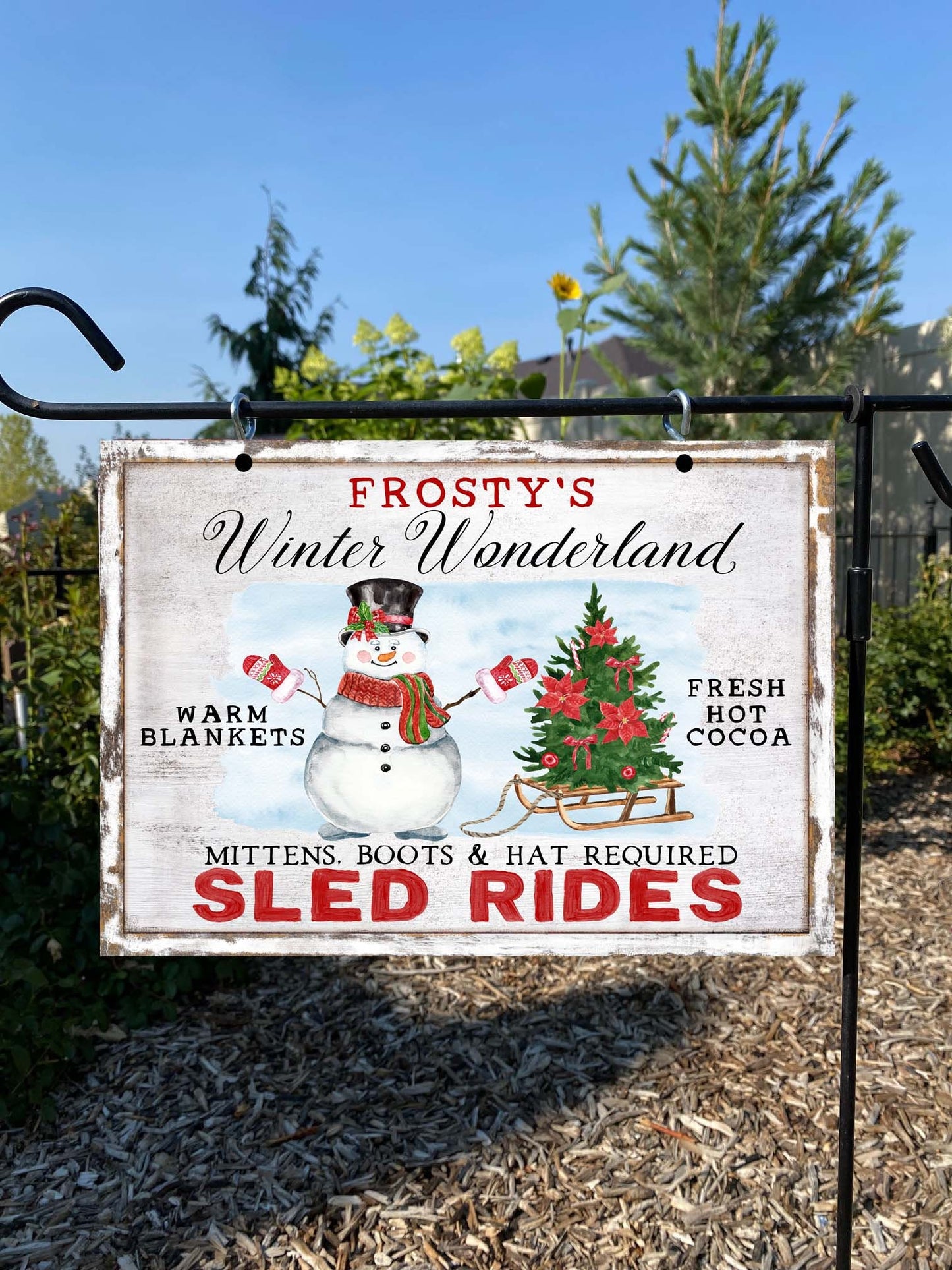 Frosty’s Winter Wonderland Sign – Outdoor & Porch Christmas Decor