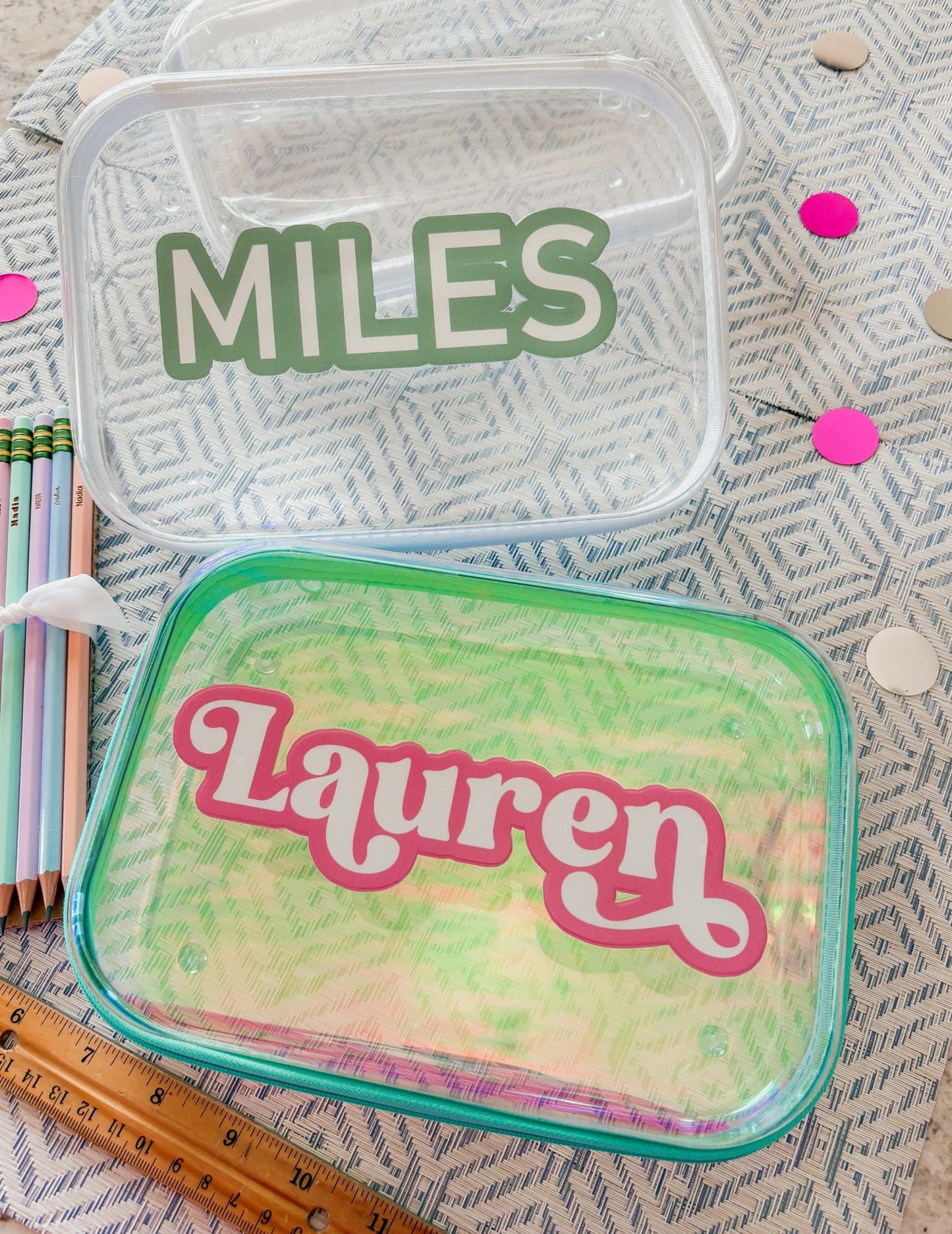 Custom Pencil Box – Personalized Back to School Pencil Case for Kids (Boys & Girls)