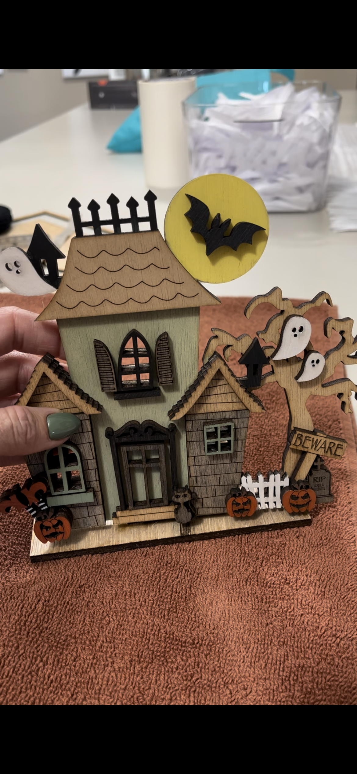 DIY Haunted House Paint Kit - Host a Craft Night