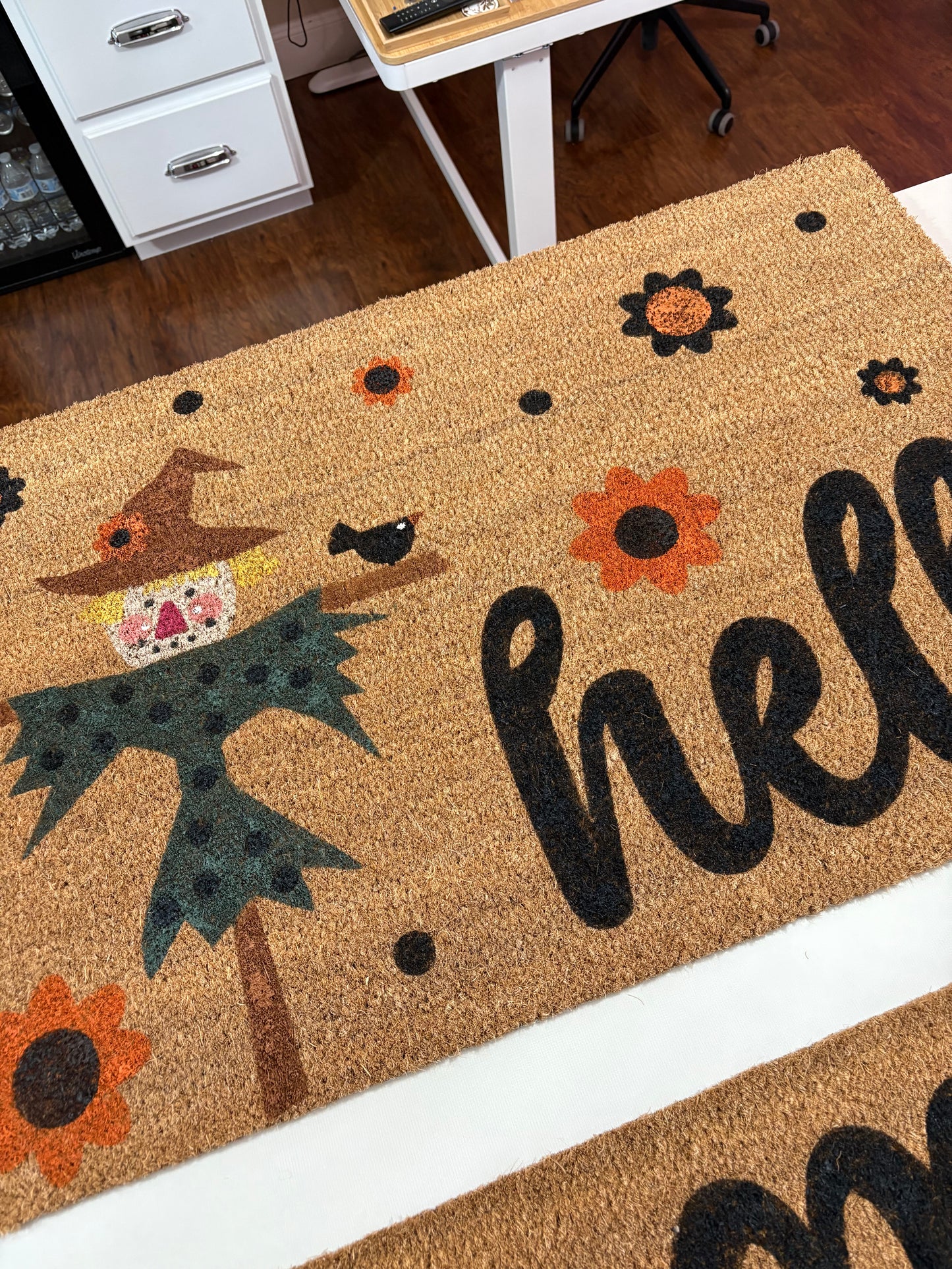 Custom DIY Hand-Painted Door Mat Kit - Host a Craft Night