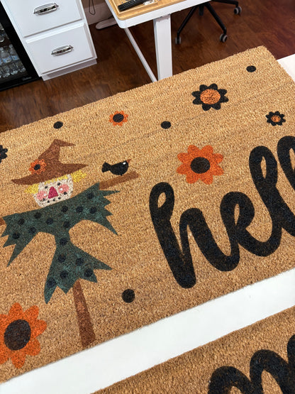 Custom DIY Hand-Painted Door Mat Kit - Host a Craft Night