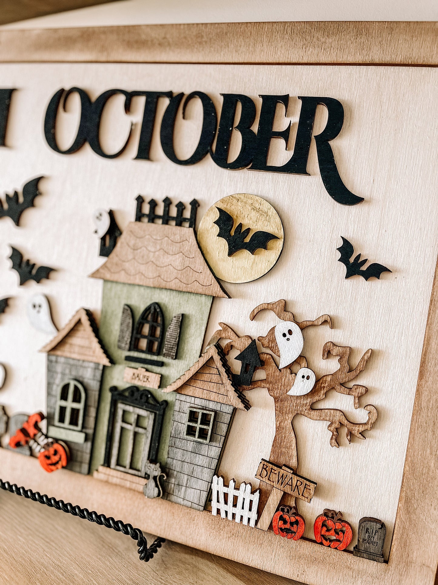 DIY Haunted House Paint Kit - Host a Craft Night