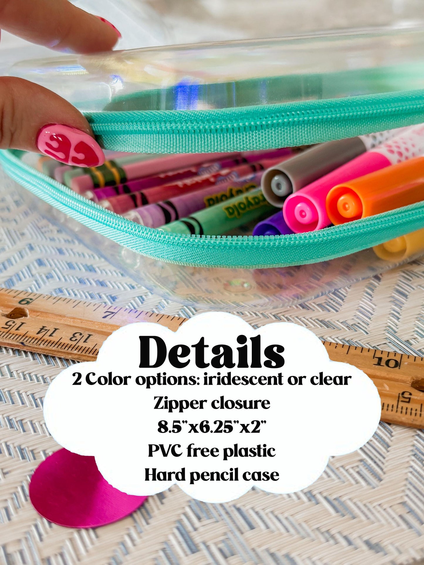 Custom Pencil Box – Personalized Back to School Pencil Case for Kids (Boys & Girls)