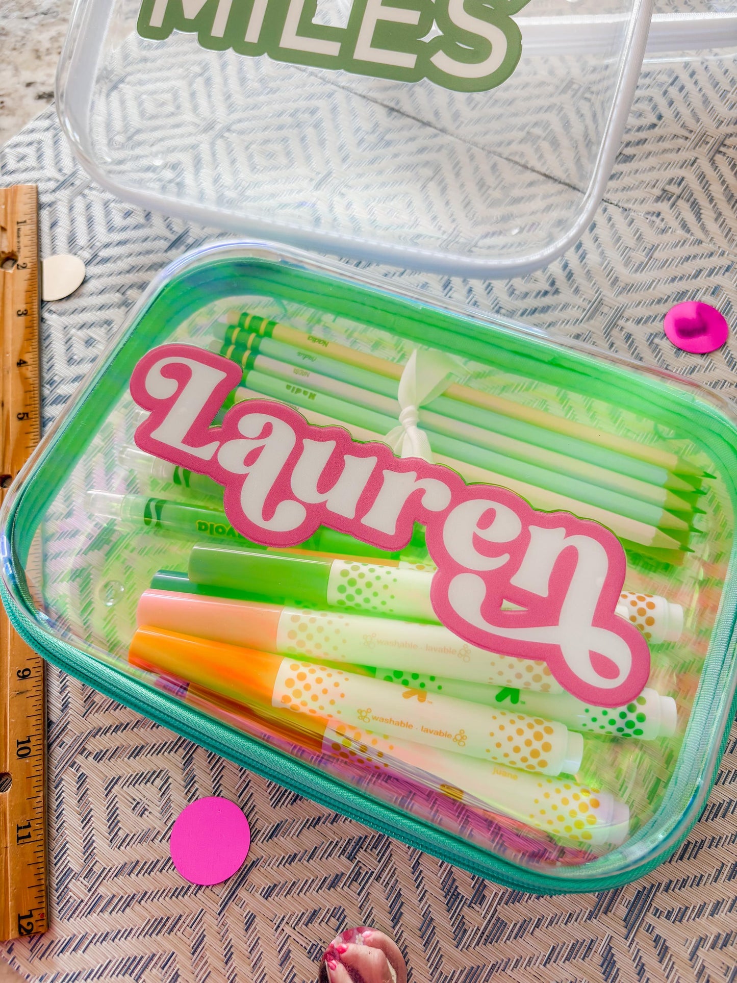Custom Pencil Box – Personalized Back to School Pencil Case for Kids (Boys & Girls)