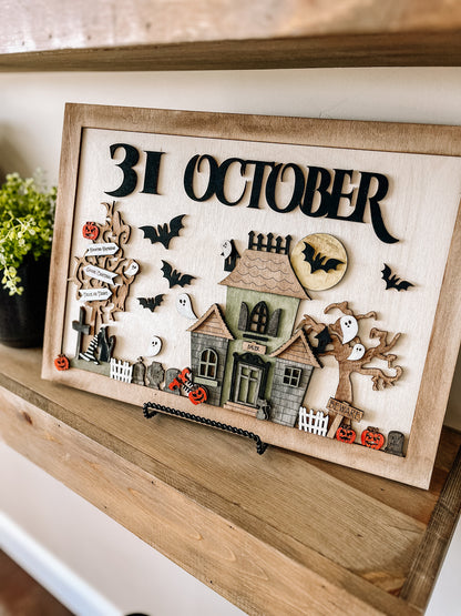 DIY Haunted House Paint Kit - Host a Craft Night