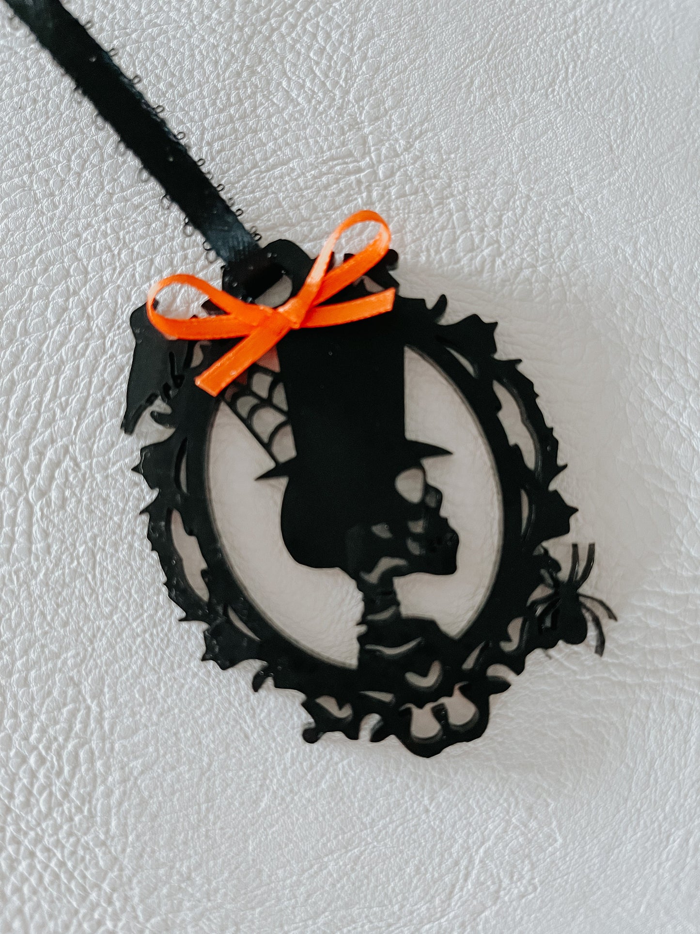 Halloween Ornaments for Tree – Vintage Style Halloween Ornament Set, Spooky Acrylic Halloween Décor