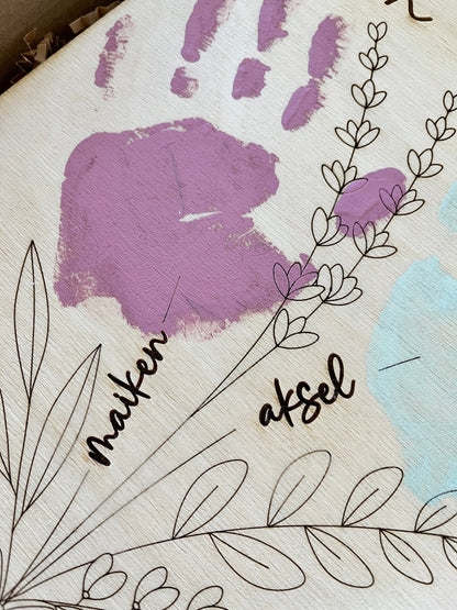 Mother’s Day DIY Handprint Kit - Host a Craft Night