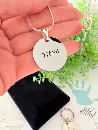 Custom Handwriting Charm – Personalized Jewelry Keepsake