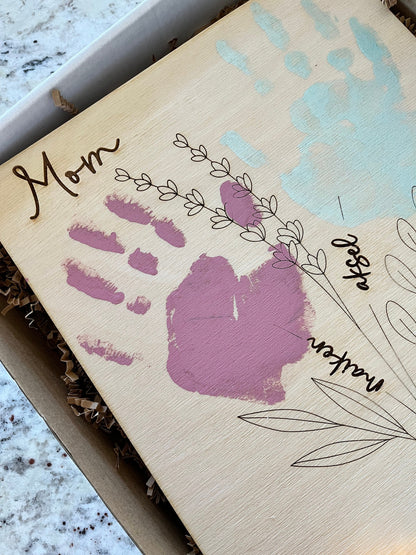 Mother’s Day DIY Handprint Kit - Host a Craft Night