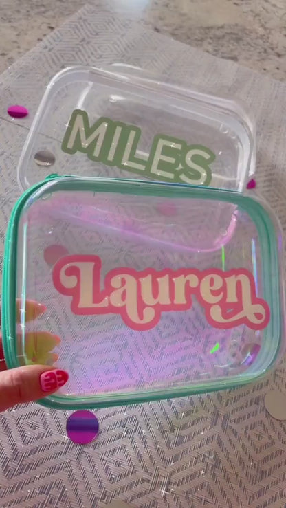 Custom Pencil Box – Personalized Back to School Pencil Case for Kids (Boys & Girls)