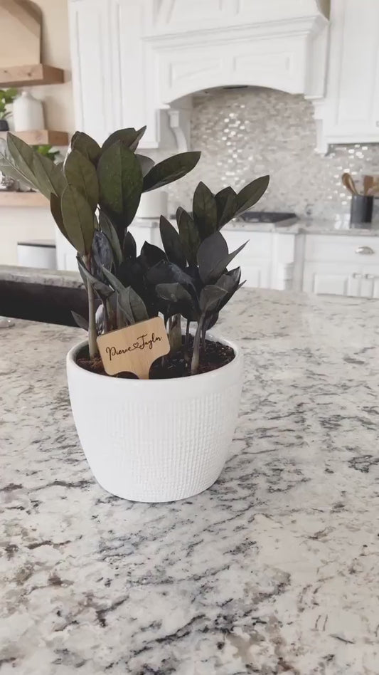 Personalized Plant Stake – Custom Garden Tag & Decorative Plant Pick
